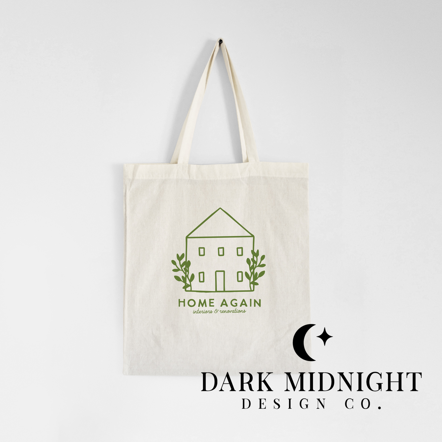 Home Again Logo Tote Bag - Officially Licensed Sullivan Family Series