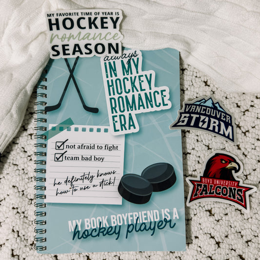 Hockey Romance Era Sticker Book