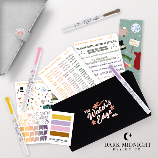 In Your Dreams, Holden Rhodes Annotation Sticker Kit - Officially Licensed Queen's Cove Series