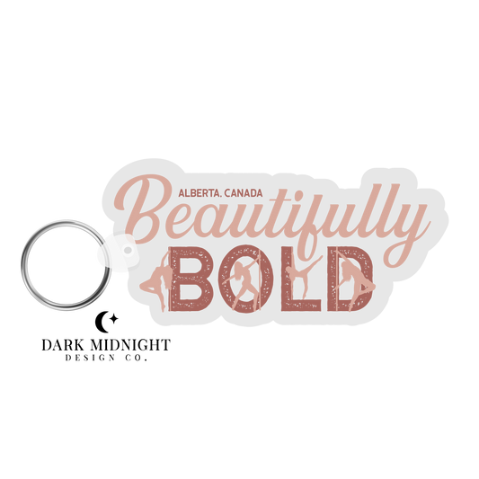 Beautifully Bold Logo Keychain - Officially Licensed Cherry Peak