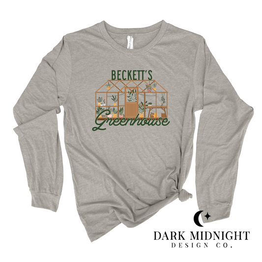 Beckett's Greenhouse Long Sleeve Tee - Officially Licensed Lovelight Farms Series