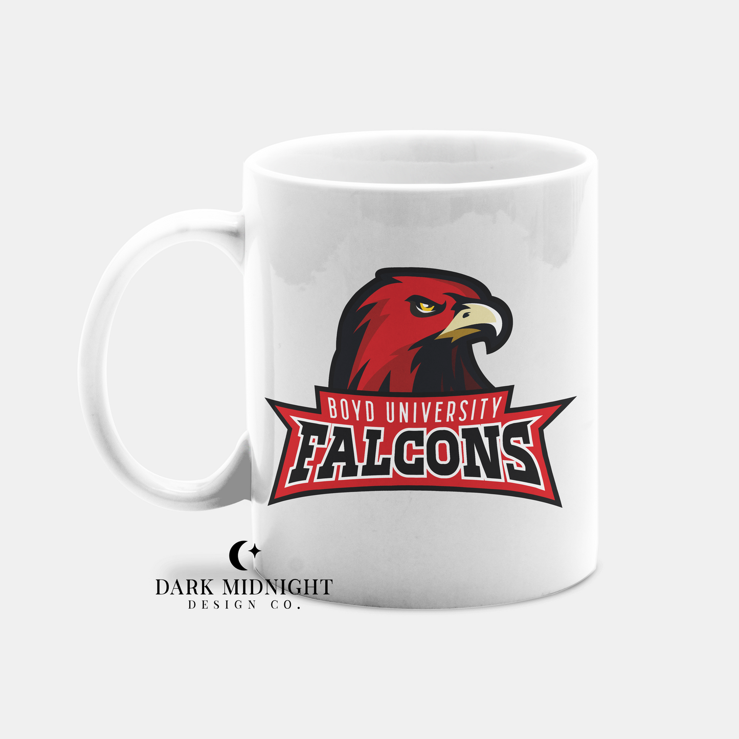 Boyd U Falcons Logo 15oz Coffee Mug - Officially Licensed Rules of the Game Series