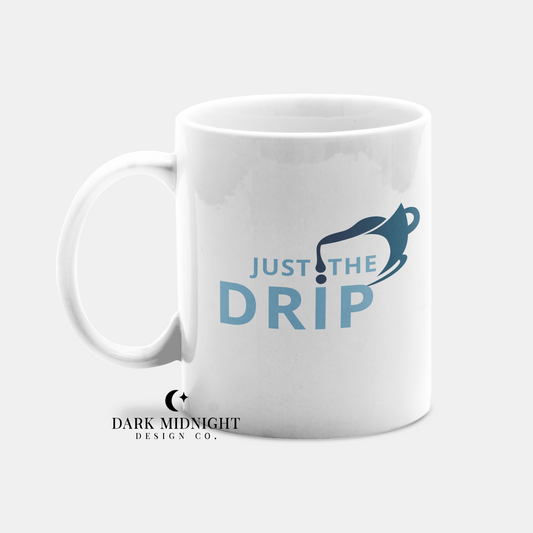 Just The Drip Coffee Shop 15oz Coffee Mug - Officially Licensed AJ Alexander Merch