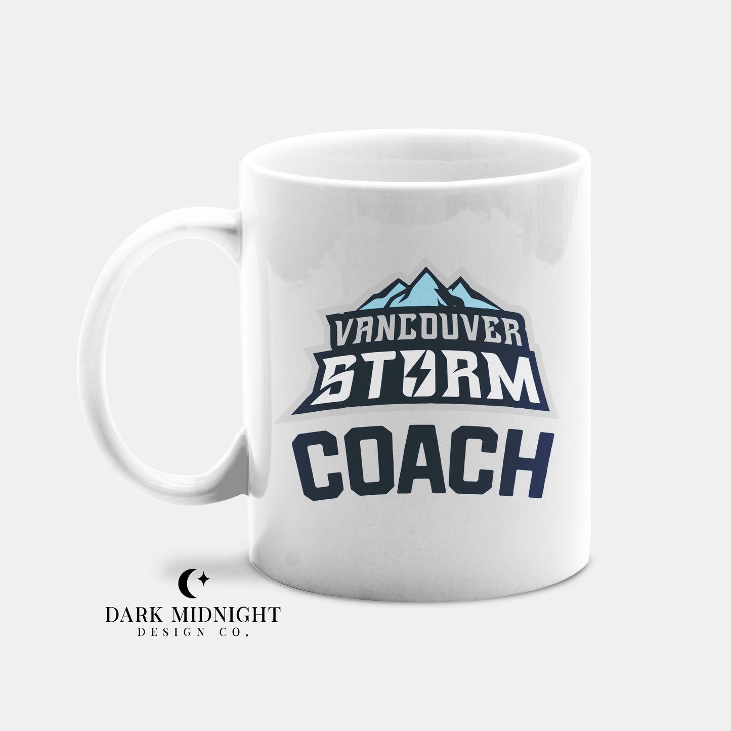 Coach Ward Vancouver Storm Logo Mug - Officially Licensed Vancouver Storm Series