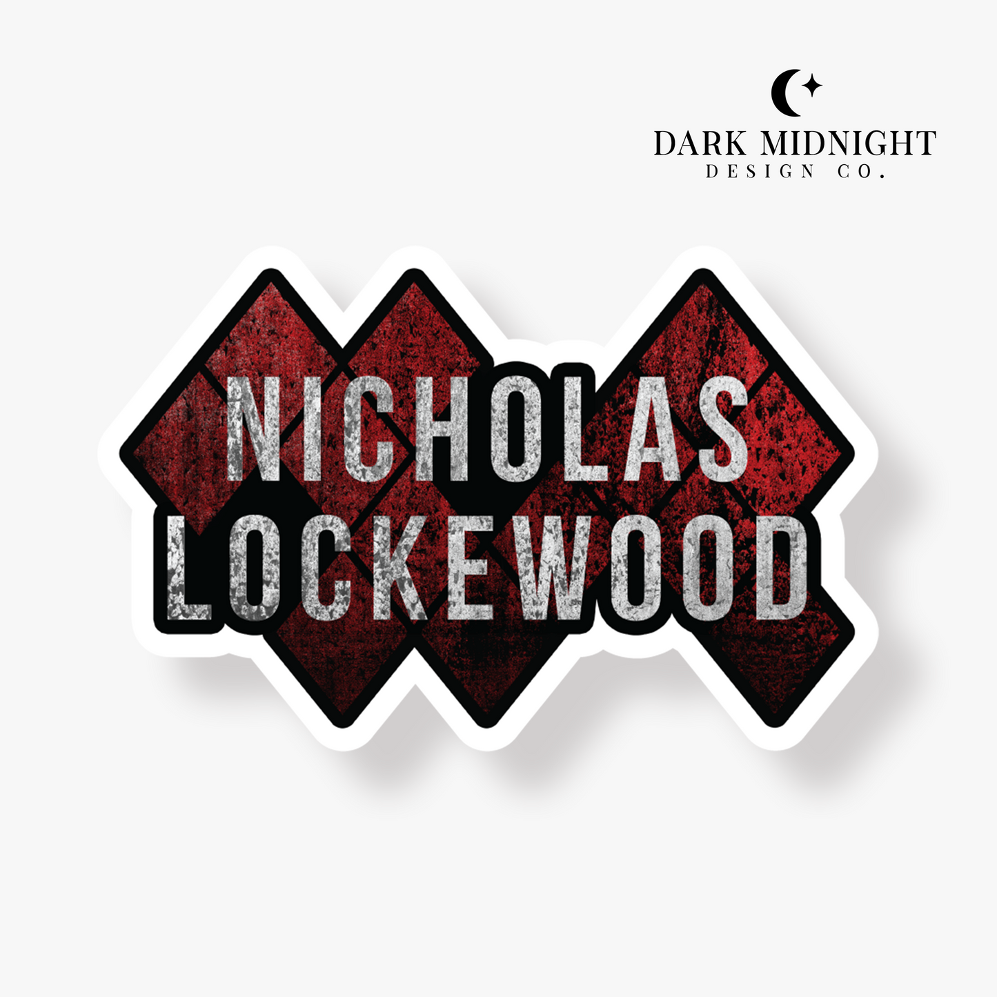 Nicholas Lockewood Sticker - Officially Licensed Boys of Lake Chapel Series