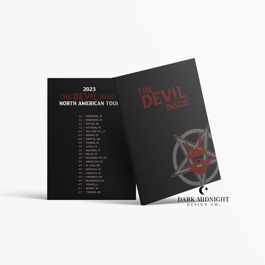Pre-Order: The Devil Inside Tour Notebook - Officially Licensed Greatest Love Series