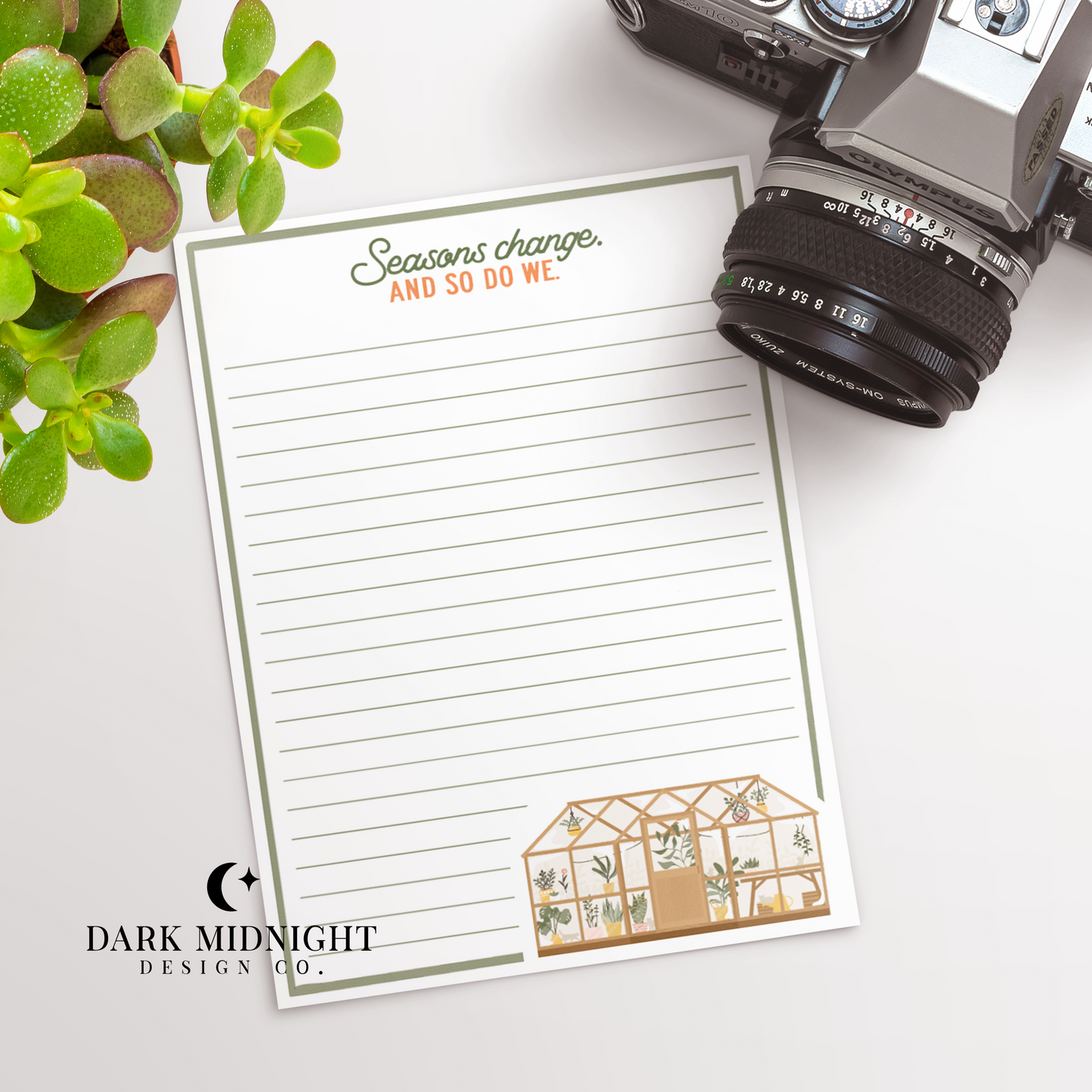 Season Change Notepad - Officially Licensed Lovelight Farms Series