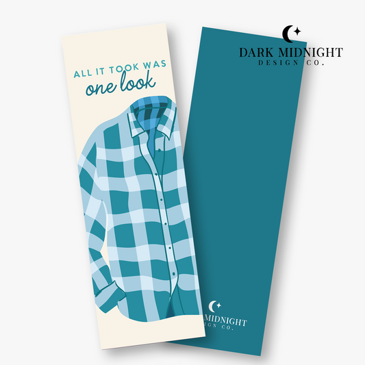 All It Took Was One Look Bookmark - Officially Licensed Sullivan Family Series
