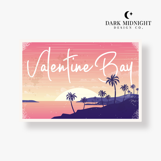 Valentine Bay Postcard - Officially Licensed Valentine Bay Series