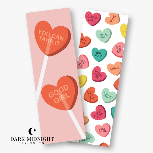 Good Girl Candy Hearts Bookmark Bundle