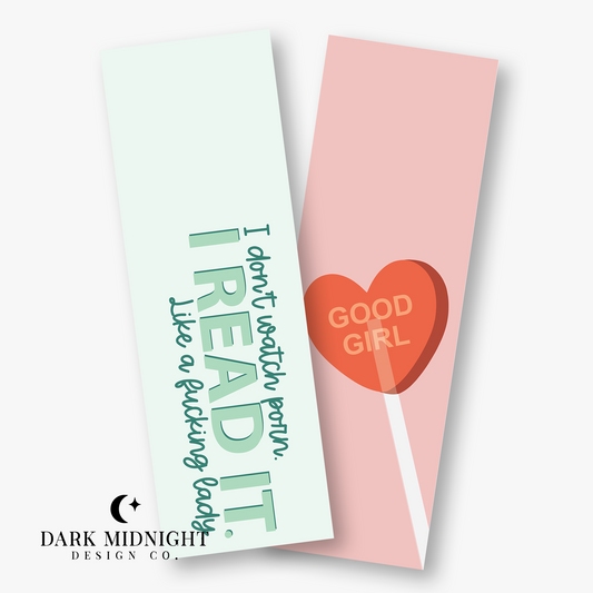 Good Girl Lollipop Bookmark Bundle