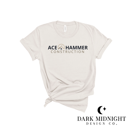 Ace & Hammer Construction Tee - Officially Licensed AJ Alexander Merch