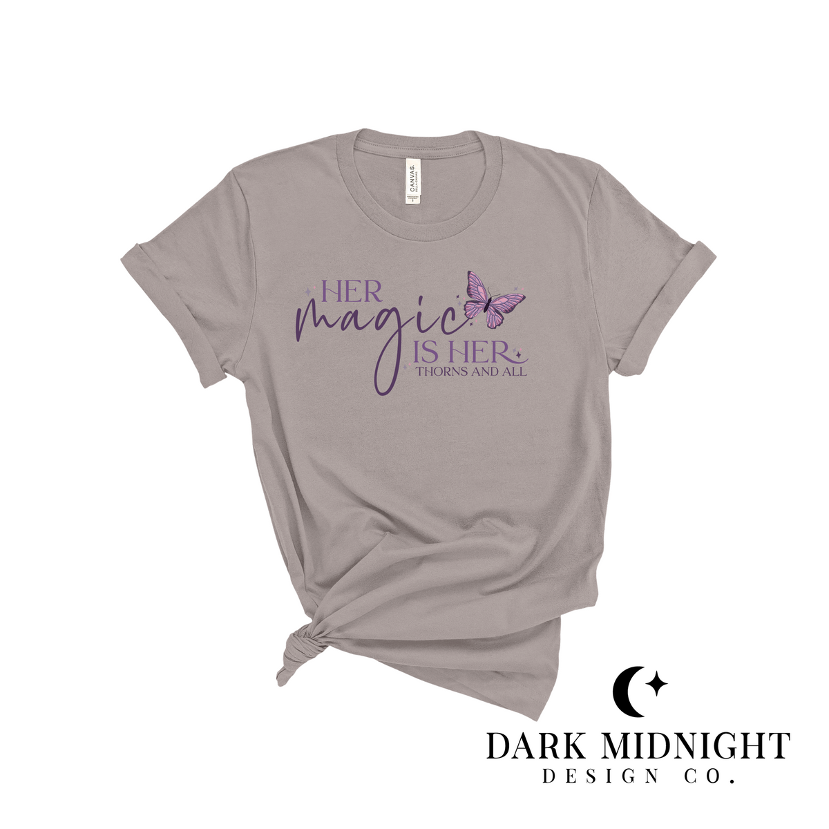 Her Magic Is Her, Grim Tidings Tee - Officially Licensed Ghosted Series
