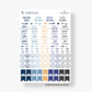 The Wild Card Annotation Stickers - Officially Licensed Vancouver Storm Series