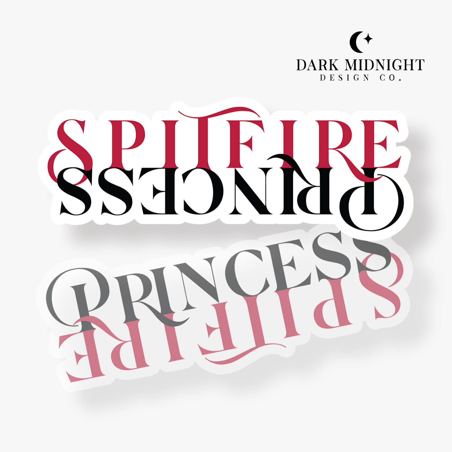 Spitfire / Princess Sticker - Officially Licensed Blood Oath Series