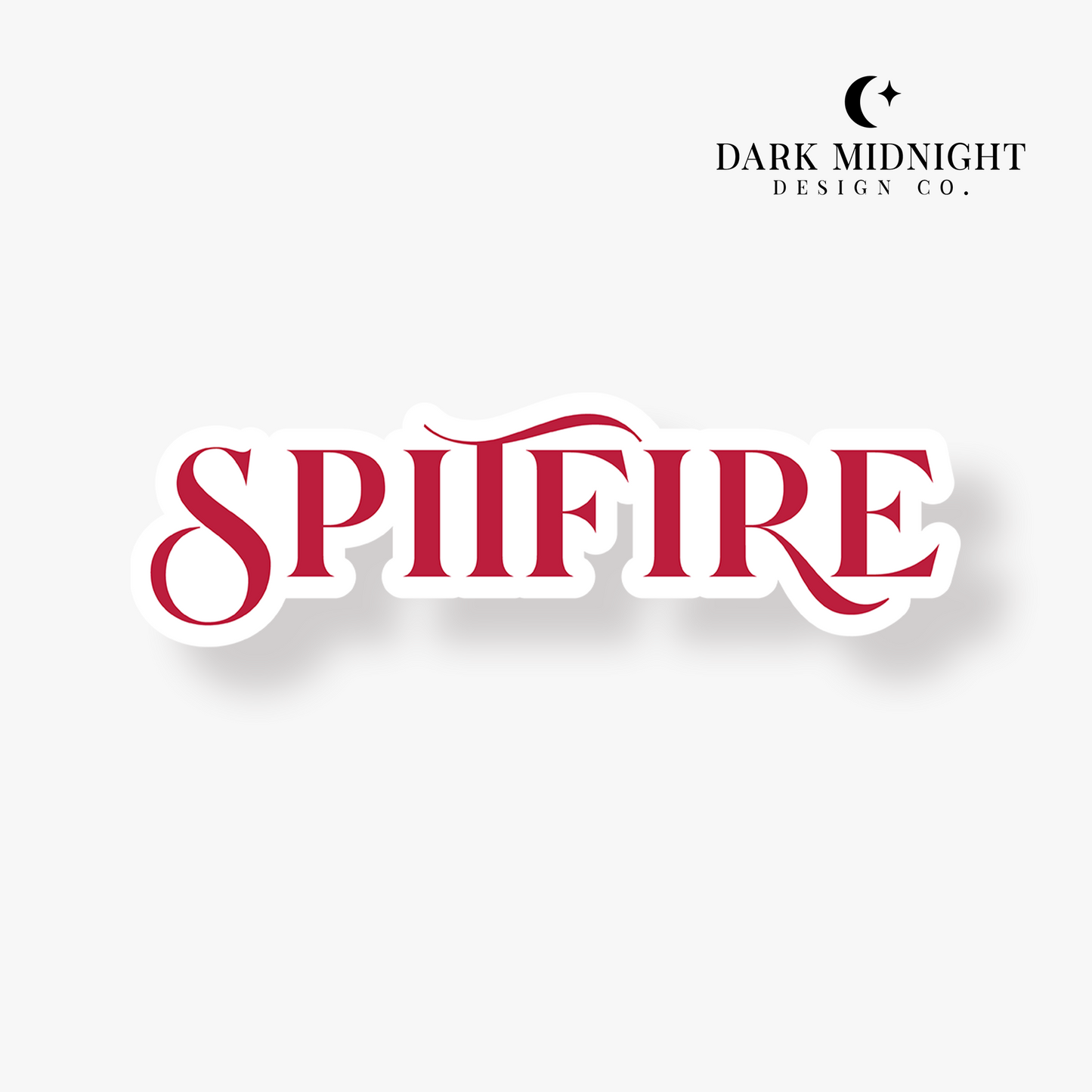 Spitfire Sticker - Officially Licensed Blood Oath Series