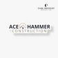 Ace & Hammer Construction Sticker - Officially Licensed AJ Alexander Merch