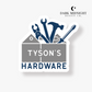 Tyson's Hardware Logo Sticker - Officially Licensed AJ Alexander Merch