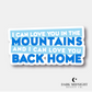 I Can Love You In The Mountains Sticker - Officially Licensed Heartstrings Series