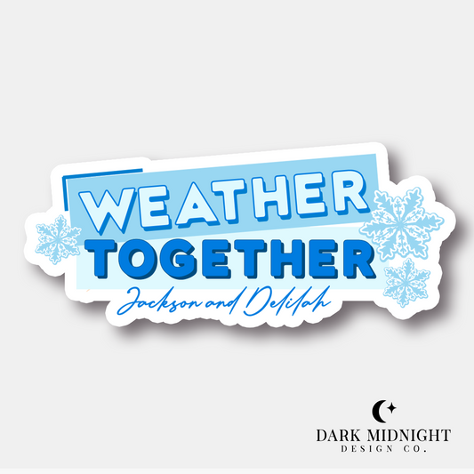 Weather Together Sticker - Officially Licensed Heartstrings Series