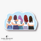 Women of The Vancouver Storm Series Sticker - Officially Licensed Vancouver Storm Series