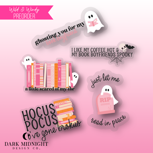 PRE-ORDER: Good Ghouls Sticker Pack - Official Wild & Windy Merch