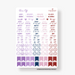 Gloves Off Annotation Stickers - Officially Licensed Vancouver Storm Series