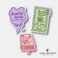 Bookish Stamp Sticker Bundle