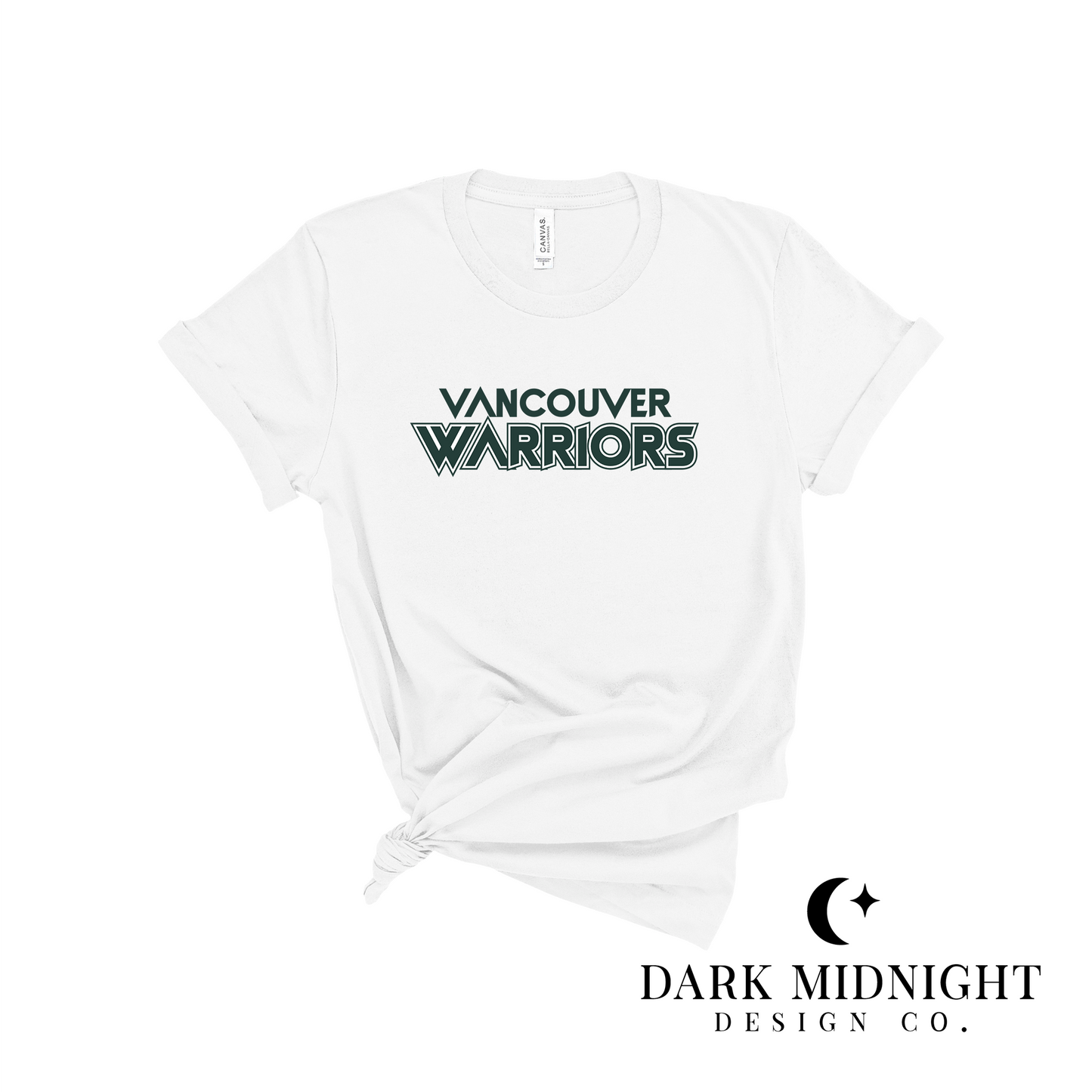 Vancouver Warriors Tee - Officially Licensed Greatest Love Series