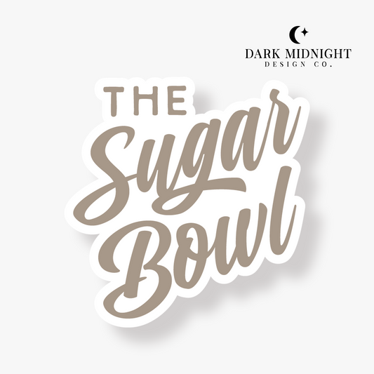 The Sugar Bowl Logo Sticker - Officially Licensed Sullivan Family Series