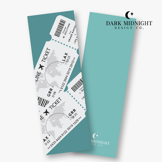 Airline Tickets Bookmark - Officially Licensed Sullivan Family Series