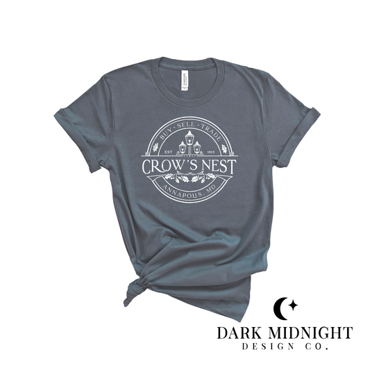 Crow's Nest Logo Tee - Officially Licensed Ghosted Series