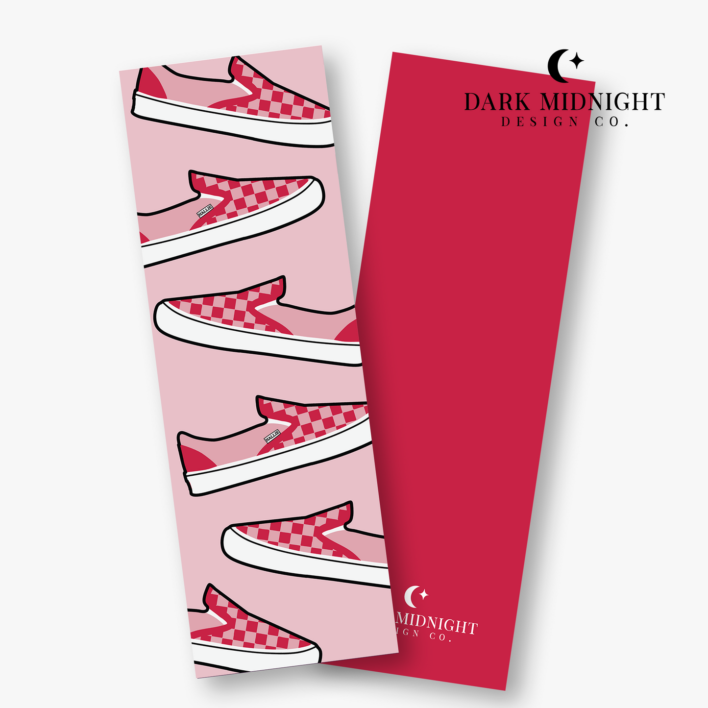 Checkered Shoe Bookmark - Officially Licensed Orleans University Series Merch
