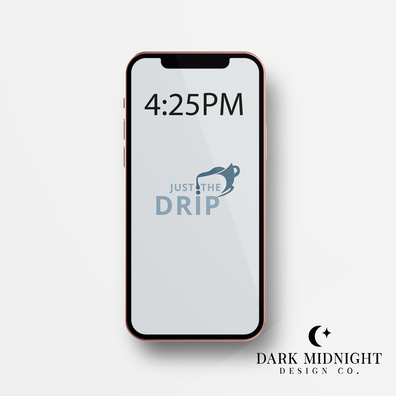 Just The Drip Coffee Shop Wallpaper - Officially Licensed AJ Alexander Merch