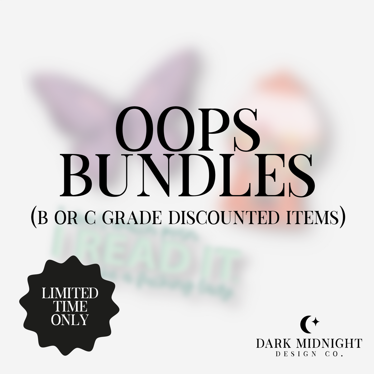 Oops Bundles | B or C Grade Discounted Stock