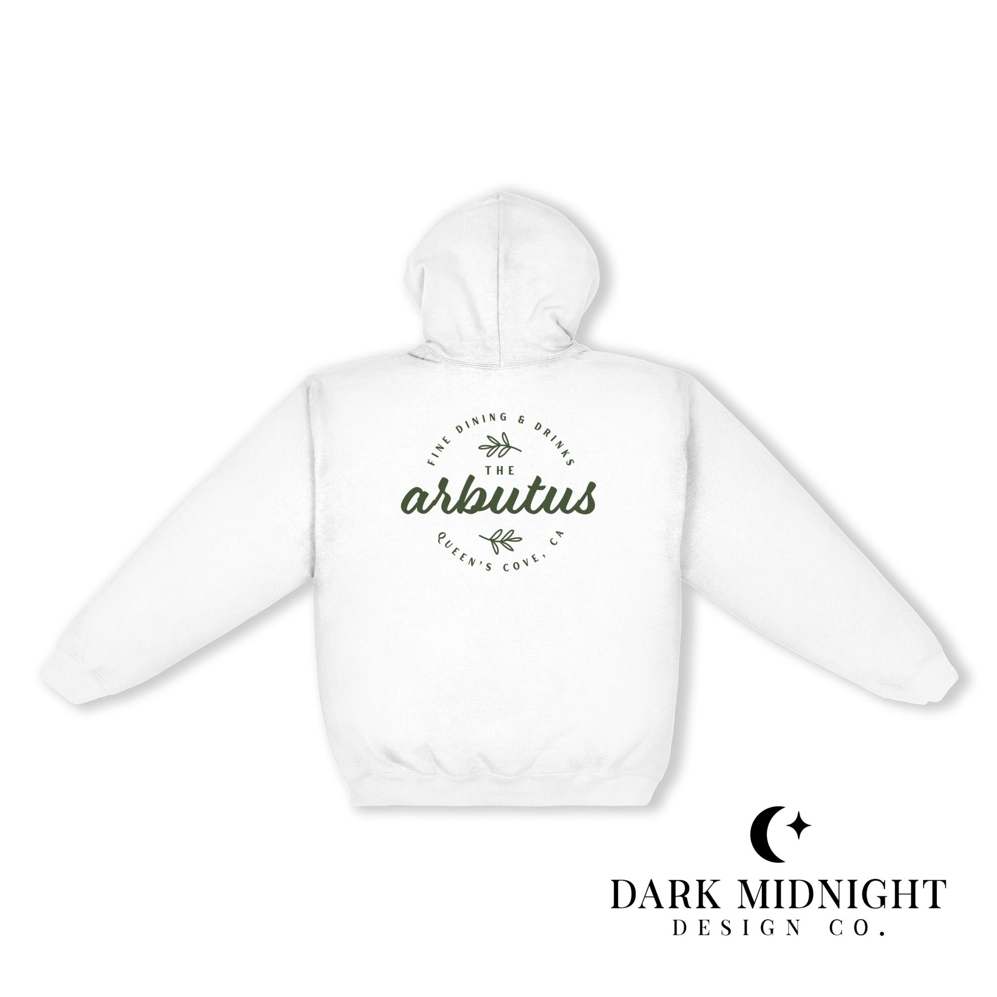 Arbutus Logo Hoodie - Officially Licensed Queen's Cove Series – Dark ...