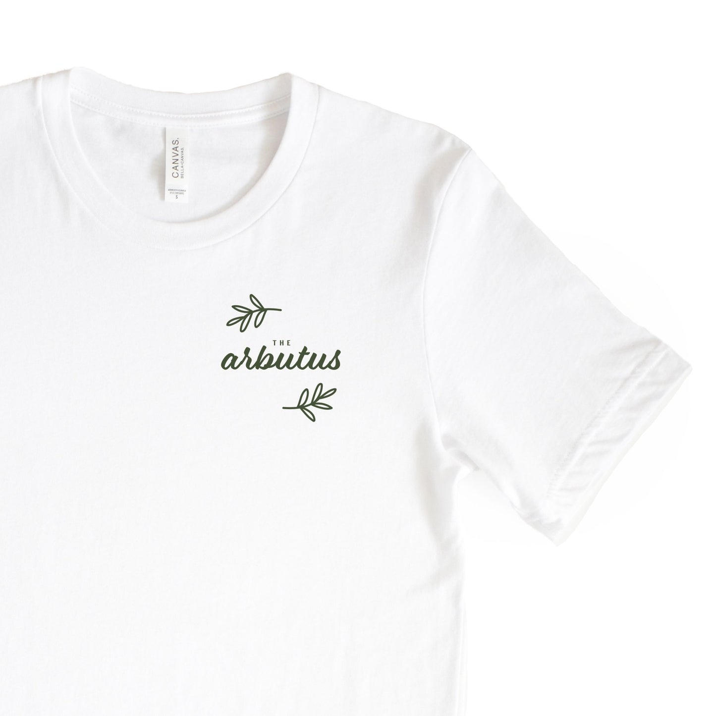 Arbutus Logo Tee - Officially Licensed Queen's Cove Series - Dark Midnight Design Co