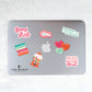 Bite My Lip Sticker - Dark Midnight Design Co