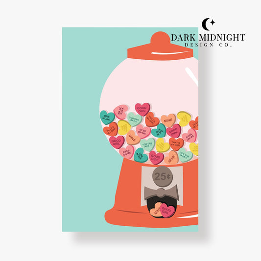 Candy Machine Praise Candies Print - Dark Midnight Design Co