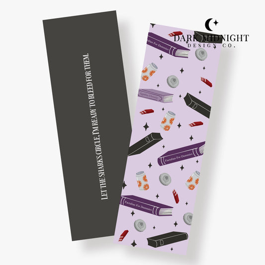 Character Anthology Bookmark - Elise Castillo - Officially Licensed Ruthless Boys of the Zodiac Bookmark - Dark Midnight Design Co