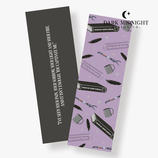 Character Anthology Bookmark - Gabriel Nox - Officially Licensed Ruthless Boys of the Zodiac Bookmark - Dark Midnight Design Co