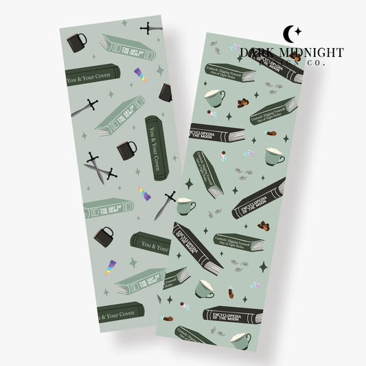 Character Anthology Bookmark - Seth Capella & Caleb Altair - Officially Licensed Zodiac Academy Bookmark - Dark Midnight Design Co