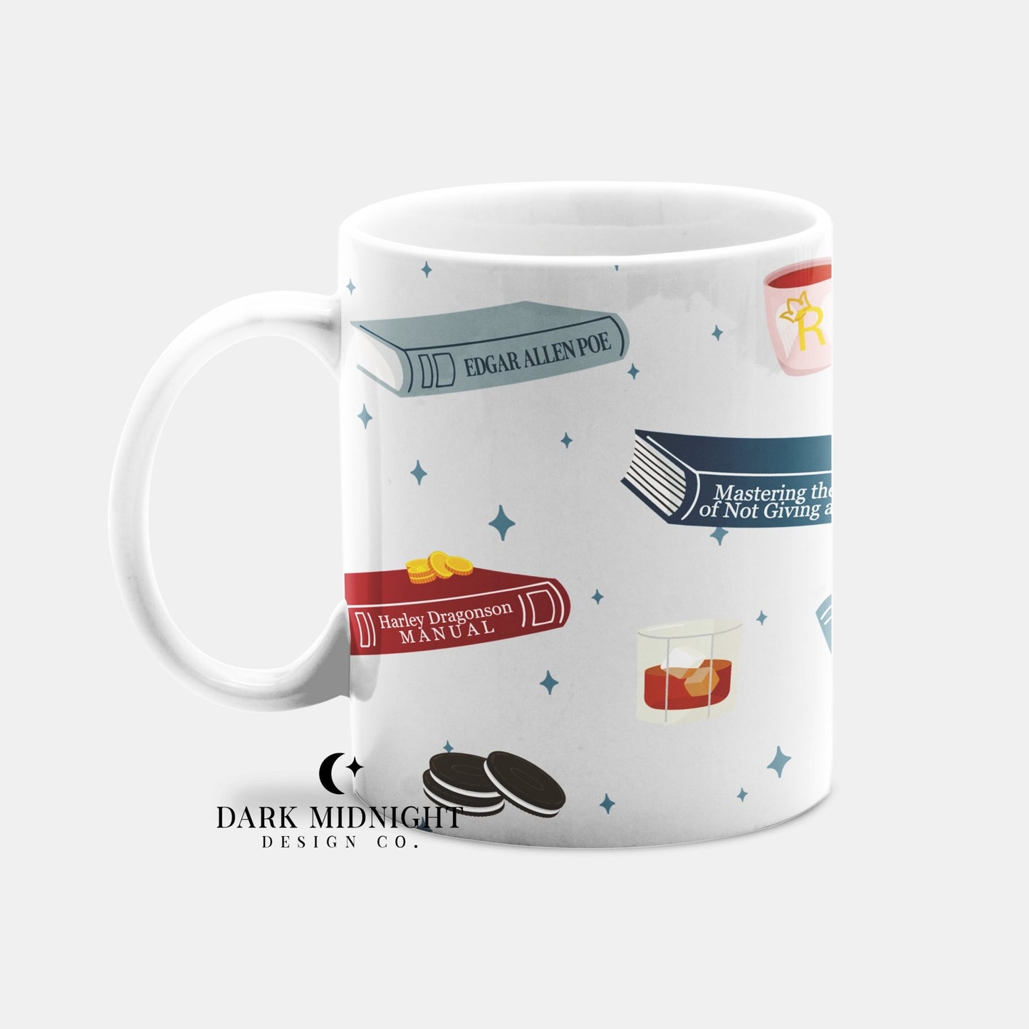 Character Anthology Mug - Officially Licensed Zodiac Academy 15oz Mug - Dark Midnight Design Co