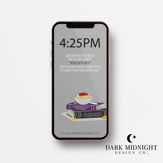 Character Anthology Phone Wallpaper - Dante Oscura - Officially Licensed Ruthless Boys of the Zodiac Phone Wallpaper - Dark Midnight Design Co