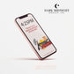 Character Anthology Phone Wallpaper - Darius Acrux - Officially Licensed Zodiac Academy Phone Wallpaper - Dark Midnight Design Co