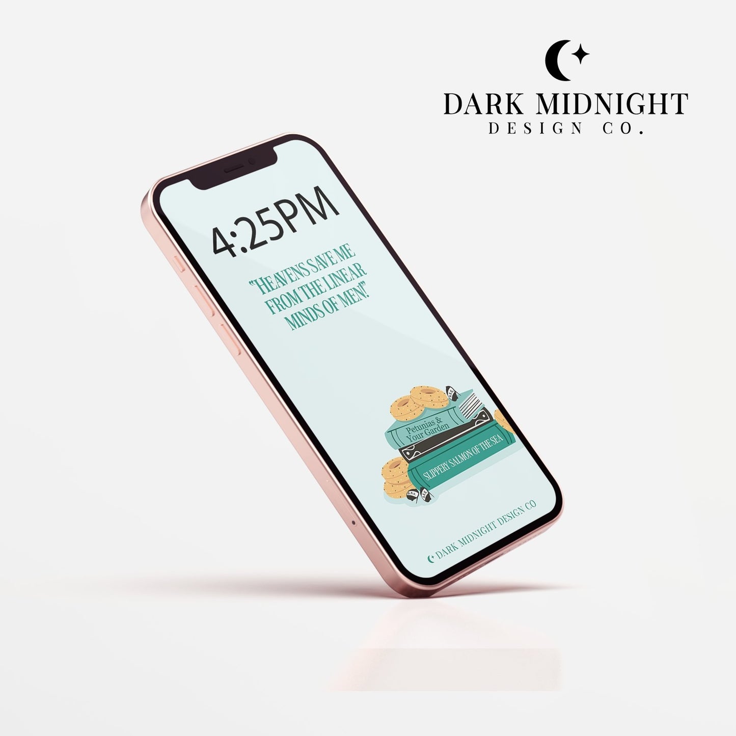 Character Anthology Phone Wallpaper - Geraldine Grus - Officially Licensed Zodiac Academy Phone Wallpaper - Dark Midnight Design Co