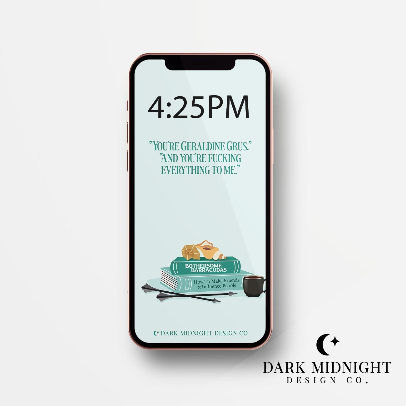 Character Anthology Phone Wallpaper - Max Rigel - Officially Licensed Zodiac Academy Phone Wallpaper - Dark Midnight Design Co