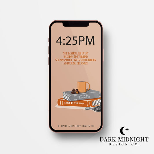 Character Anthology Phone Wallpaper - Roary Night - Officially Licensed Darkmore Penitentiary Phone Wallpaper - Dark Midnight Design Co