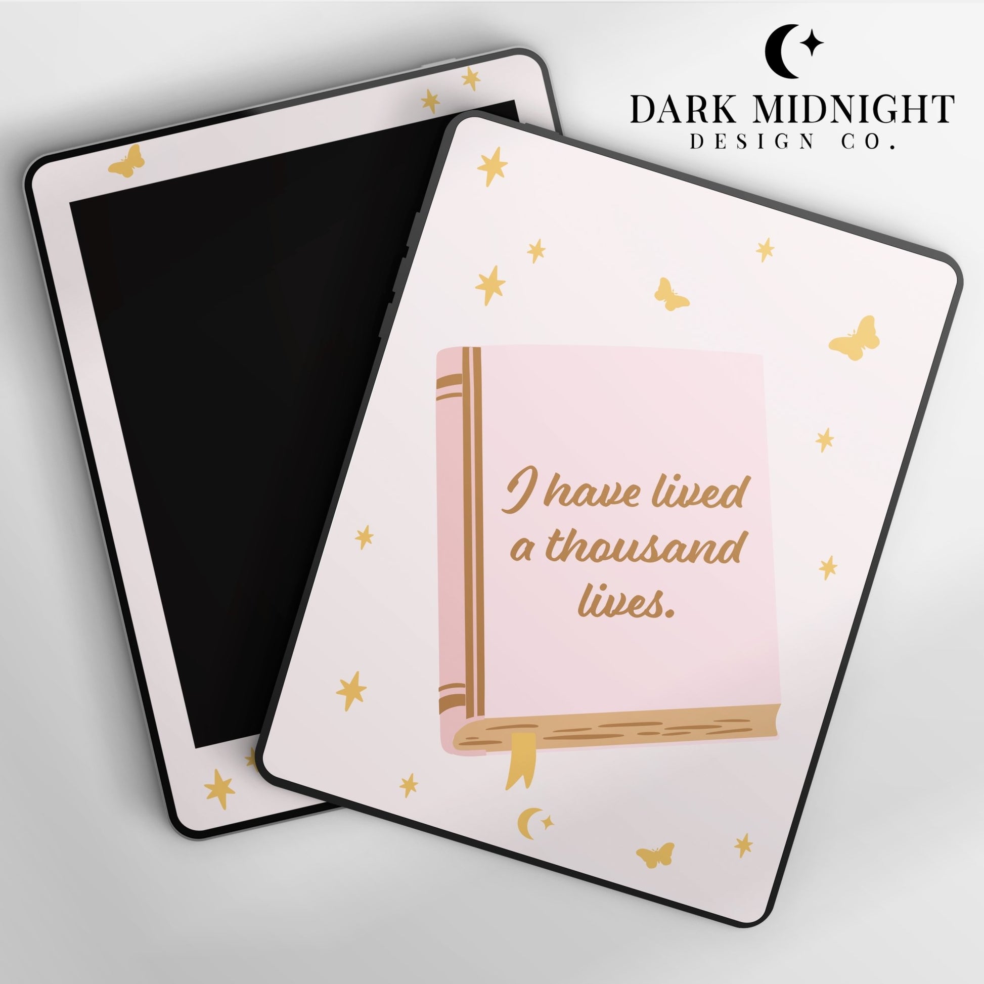 Fairytale Book Kindle Paperwhite Vinyl Wrap - Dark Midnight Design Co