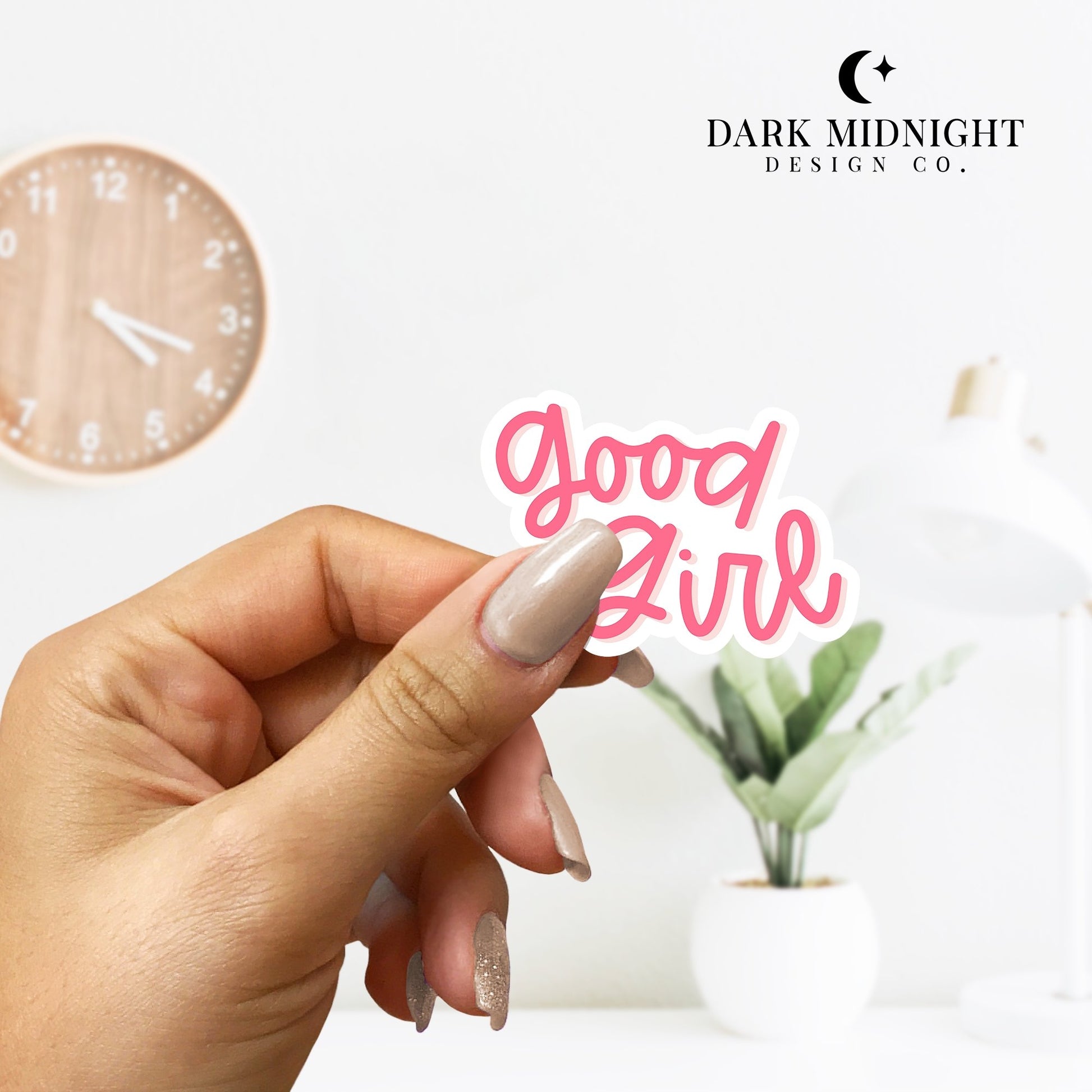 Good Girl Sticker - Dark Midnight Design Co